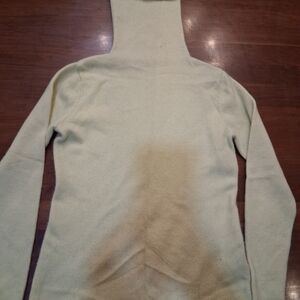 Women's Green Cashmere Sweater